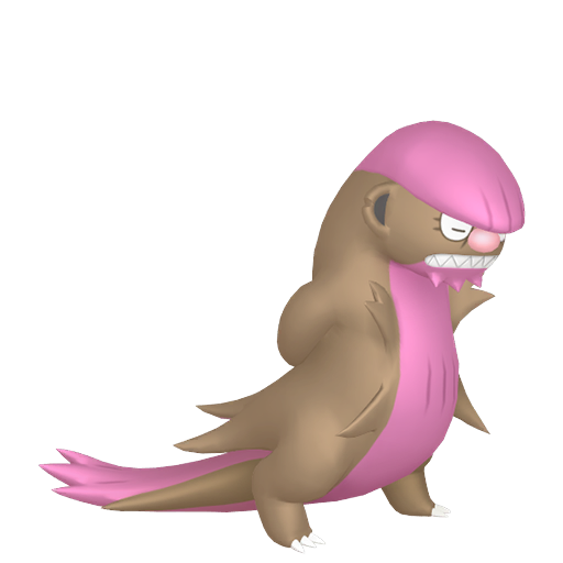 Gumshoos — duży render postaci w wariancie shiny