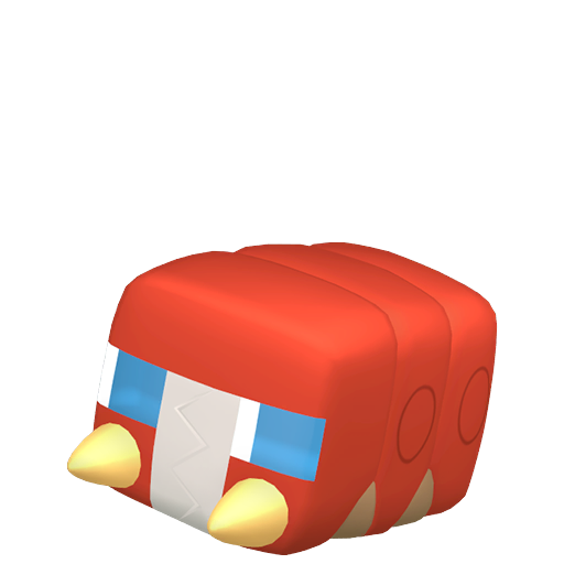 Charjabug — duży render postaci w wariancie shiny