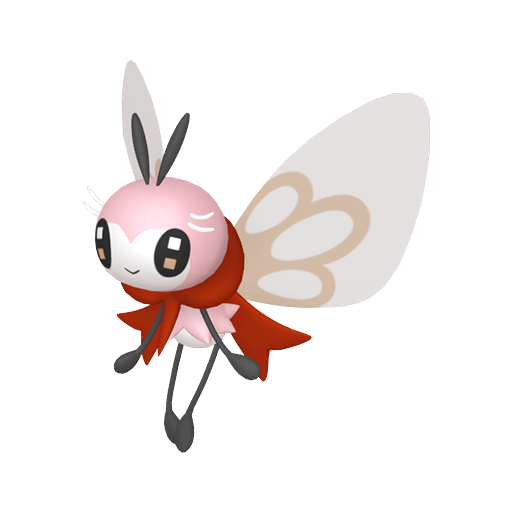 Ribombee — duży render postaci w wariancie shiny