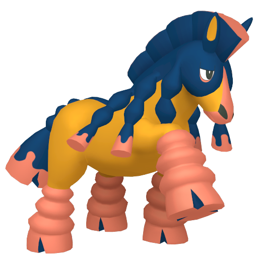 Mudsdale — duży render postaci w wariancie shiny