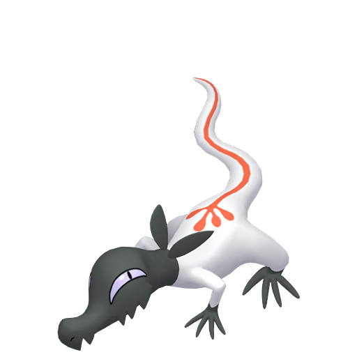 Salandit — duży render postaci w wariancie shiny