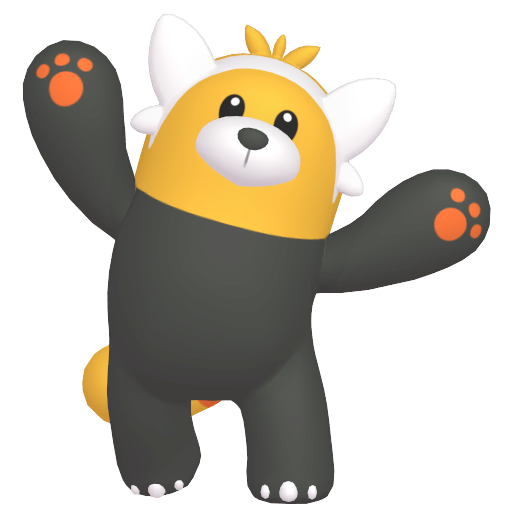 Bewear — duży render postaci w wariancie shiny