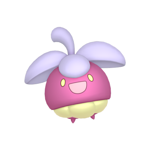 Bounsweet — duży render postaci w wariancie shiny