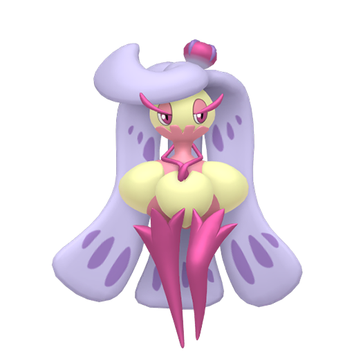 Tsareena — duży render postaci w wariancie shiny