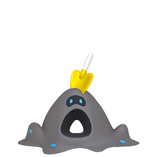 Sandygast — duży render postaci w wariancie shiny