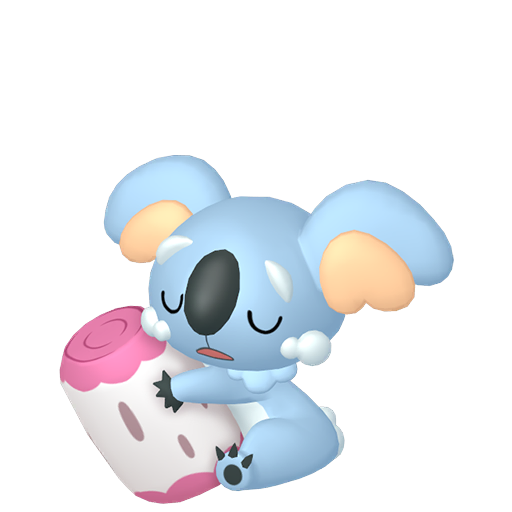 Komala — duży render postaci w wariancie shiny