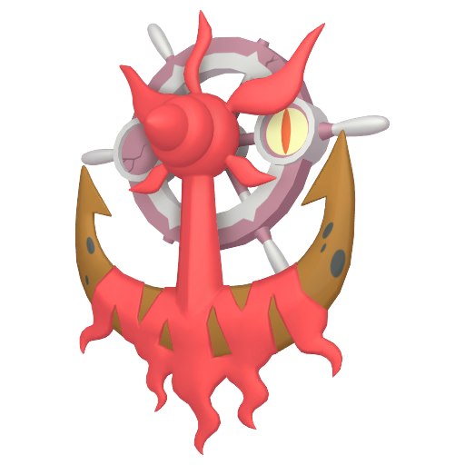Dhelmise — duży render postaci w wariancie shiny