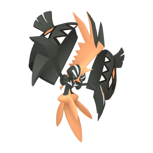 Tapu Koko — duży render postaci w wariancie shiny