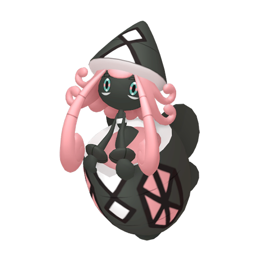 Tapu Lele — duży render postaci w wariancie shiny