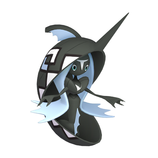 Tapu Fini — duży render postaci w wariancie shiny