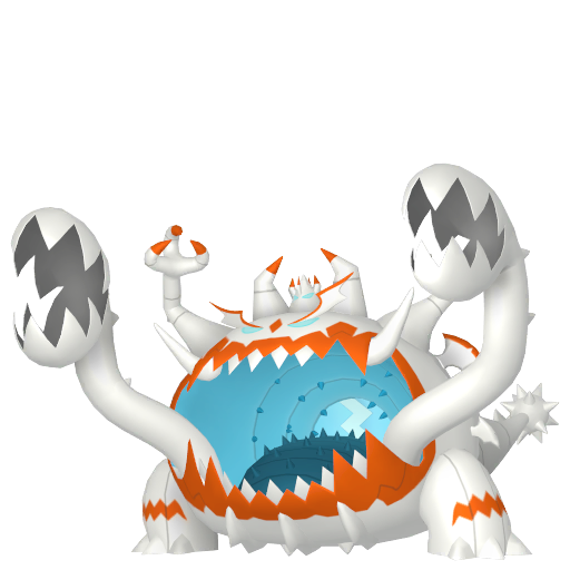 Guzzlord — duży render postaci w wariancie shiny