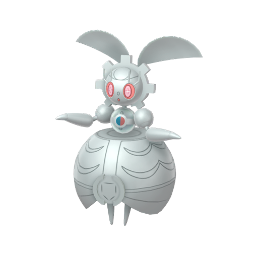 Magearna — duży render postaci w wariancie shiny