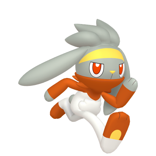 Raboot — duży render postaci w wariancie shiny