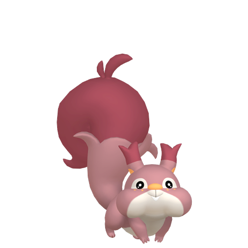 Skwovet — duży render postaci w wariancie shiny