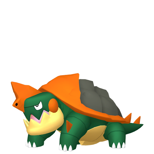 Drednaw — duży render postaci w wariancie shiny