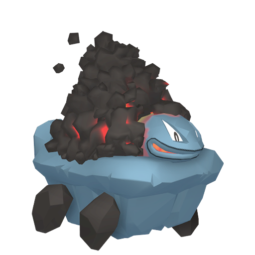 Carkol — duży render postaci w wariancie shiny