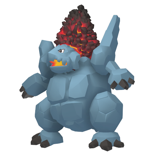 Coalossal — duży render postaci w wariancie shiny