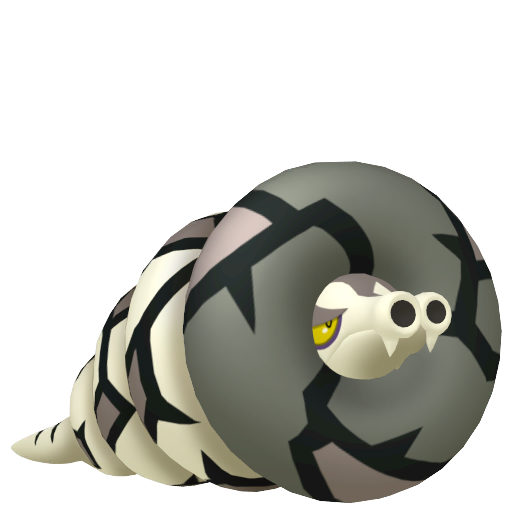 Sandaconda — duży render postaci w wariancie shiny