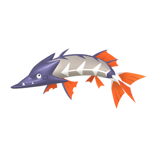 Barraskewda — duży render postaci w wariancie shiny