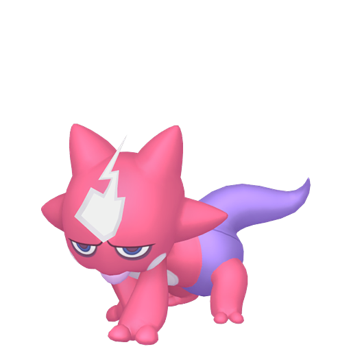 Toxel — duży render postaci w wariancie shiny
