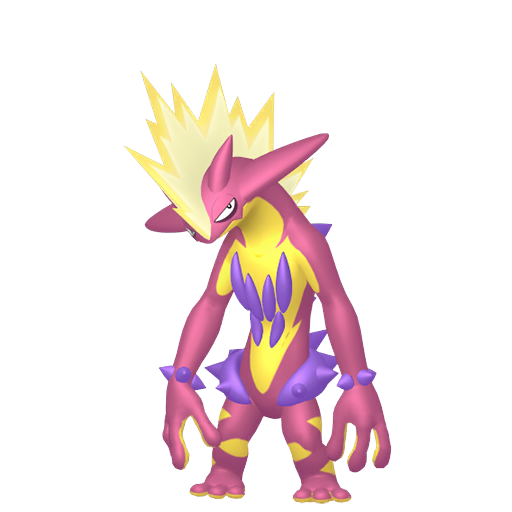 Toxtricity — duży render postaci w wariancie shiny