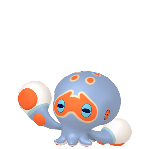 Clobbopus — duży render postaci w wariancie shiny