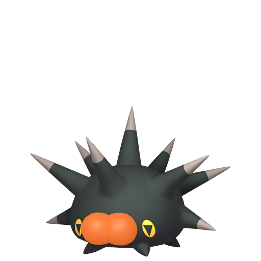 Pincurchin — duży render postaci w wariancie shiny