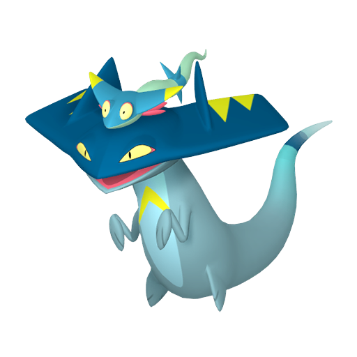 Drakloak — duży render postaci w wariancie shiny