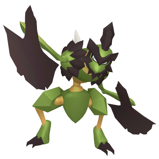 Kleavor — duży render postaci w wariancie shiny