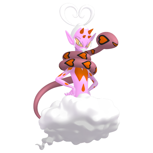 Enamorus — duży render postaci w wariancie shiny