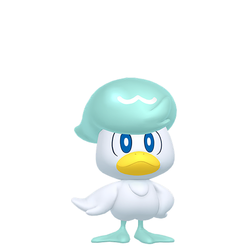 Quaxly — duży render postaci w wariancie shiny