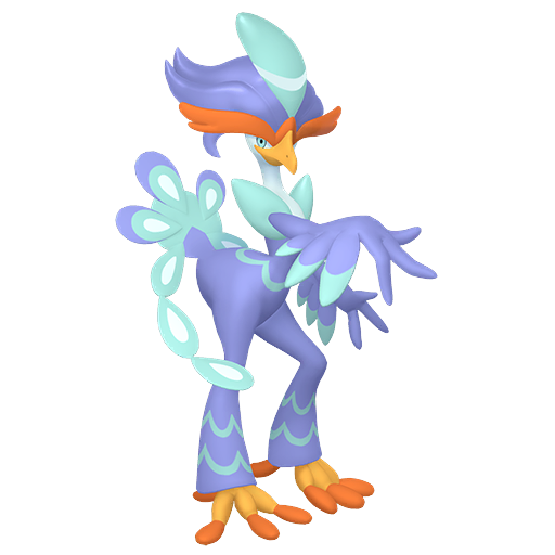 Quaquaval — duży render postaci w wariancie shiny