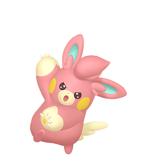 Pawmo — duży render postaci w wariancie shiny
