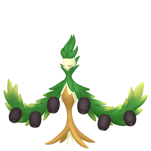 Arboliva — duży render postaci w wariancie shiny