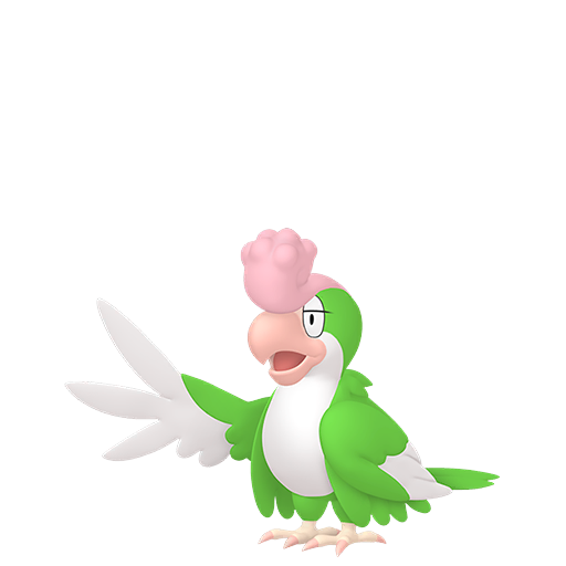 Squawkabilly — duży render postaci w wariancie shiny