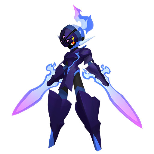 Ceruledge — duży render postaci w wariancie shiny