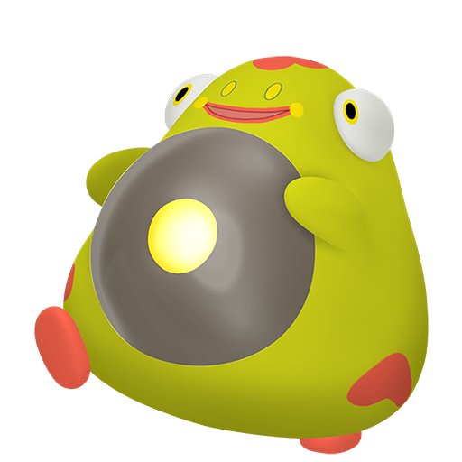 Bellibolt — duży render postaci w wariancie shiny