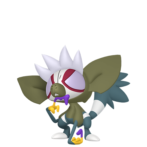 Grafaiai — duży render postaci w wariancie shiny