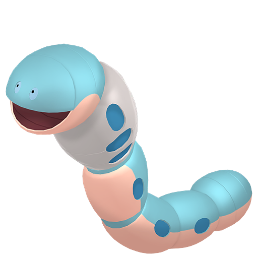 Orthworm — duży render postaci w wariancie shiny