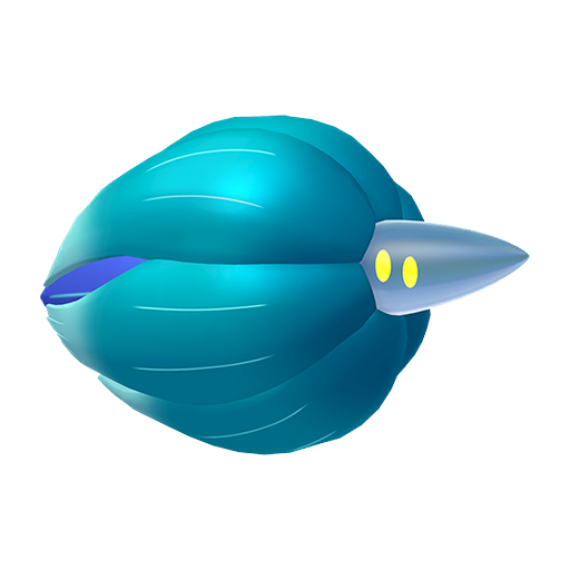 Glimmora — duży render postaci w wariancie shiny