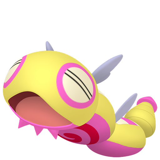 Dudunsparce — duży render postaci w wariancie shiny