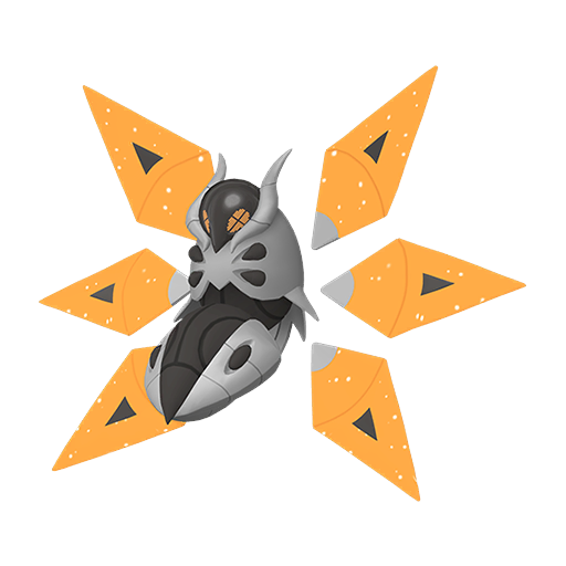 Iron Moth — duży render postaci w wariancie shiny