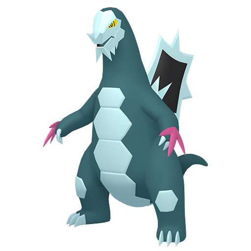 Baxcalibur — duży render postaci w wariancie shiny