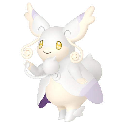 Audino (Mega) — duży render postaci w wariancie shiny