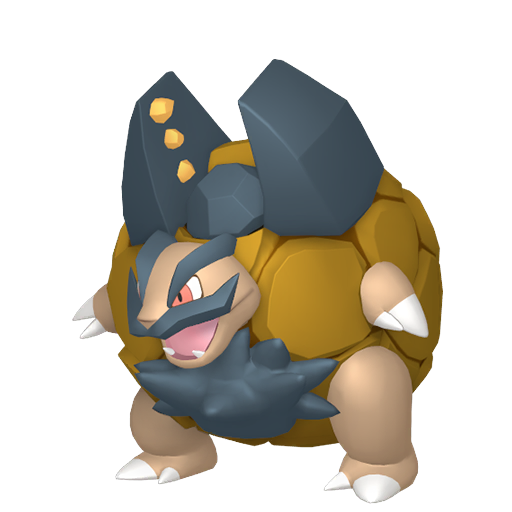 Golem (z Aloli) — duży render postaci w wariancie shiny