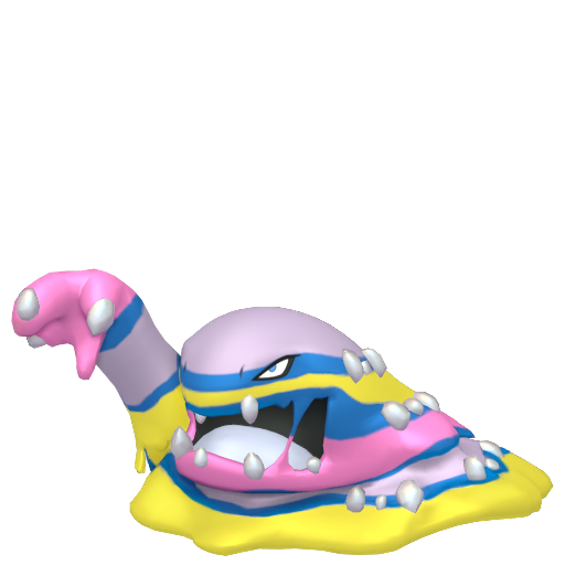 Muk (z Aloli) — duży render postaci w wariancie shiny