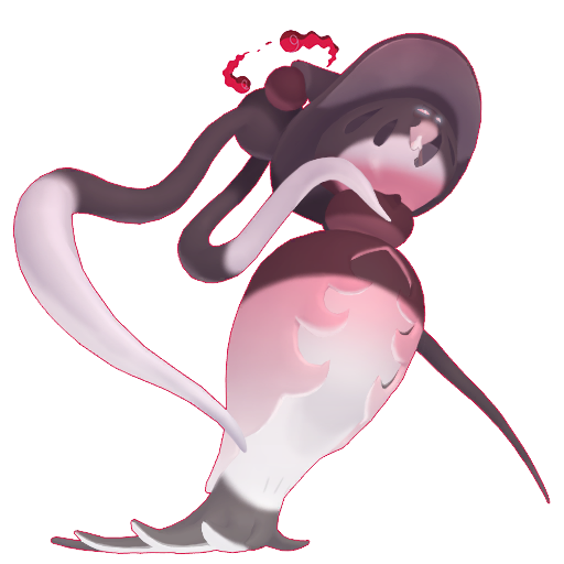 Hatterene (Gigantamax) — duży render postaci w wariancie shiny