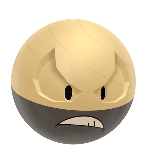 Electrode (z Hisui) — duży render postaci w wariancie shiny