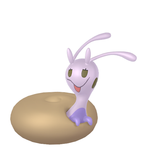 Sliggoo (z Hisui) — duży render postaci w wariancie shiny