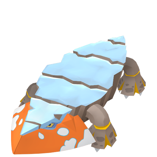 Avalugg (z Hisui) — duży render postaci w wariancie shiny